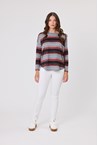 ELLA TOP - red stripe